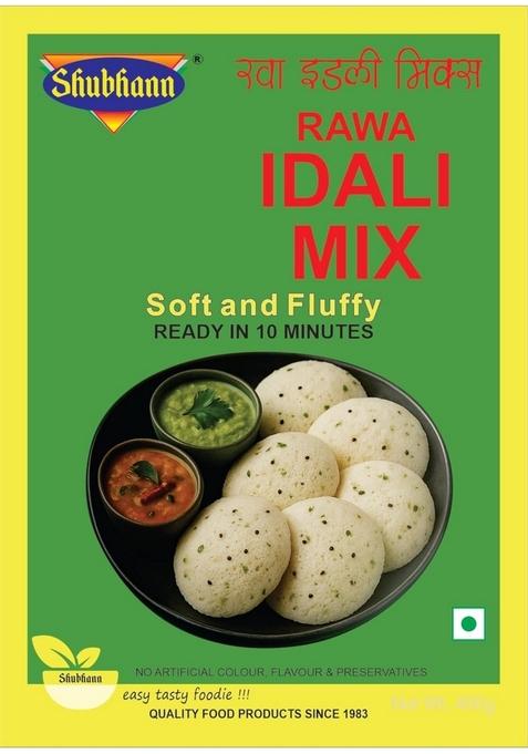 Shubhann Rawa Idali Mix 400 G Pack Of 4