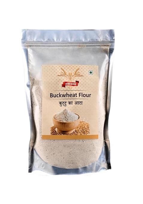 Sambhojanam Kuttu Ka Atta-450 Gm| Stone Grounded Buckwheat Flour For Heart Health|| Gluten Free Atta| Fresh Rich In Dietry Fibre Fasting| Helps To Lose Weight| Upwaas Ke Liye (450)