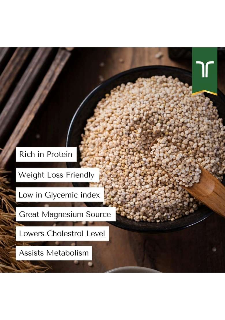 Trinetra Quinoa Seeds | Protein-Rich & Gluten-Free Super Grain 1Kg - Indya