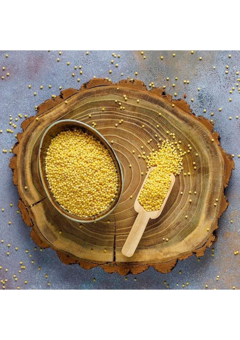 Ph Phs Organic Foxtail Millet Flour 1 Kg Usda Npop Certified | Gluten Free Thenai/Korralu/Kangni Millets Whole Grains Pack Low Gi High Fibre Helpful In Diabetes - Indya