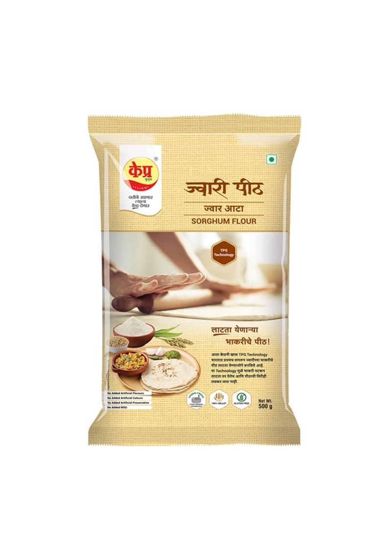 K-Pra Foods Sorghum Flour | Jwari Peeth 500Gm