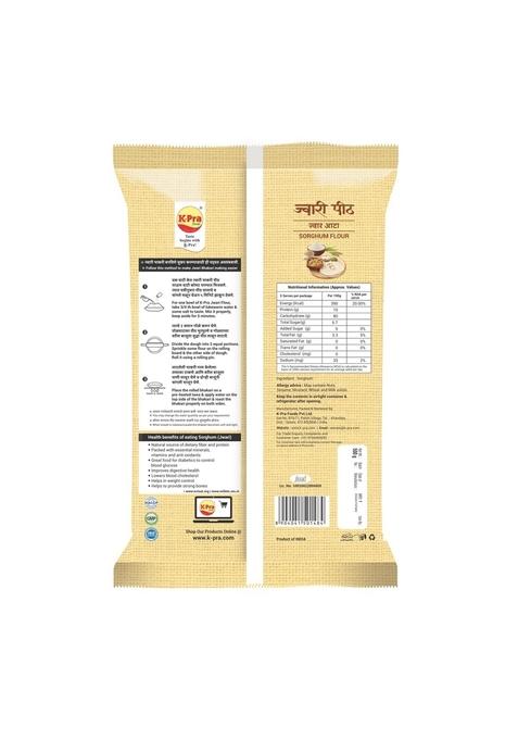 K-Pra Foods Sorghum Flour | Jwari Peeth 500Gm
