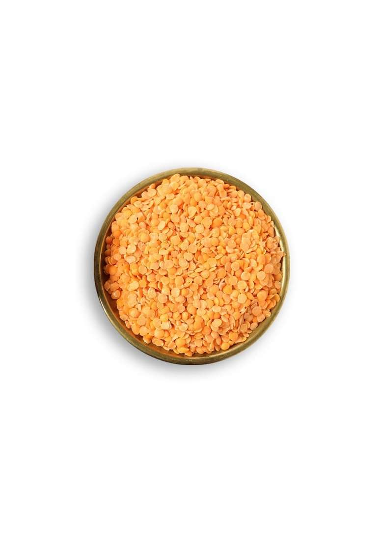 Organic Tattva Tattva, Masoor Malka Split 1Kg | Dhuli Dal |Rich In Protein Naturally Gluten Free Unpolished Pesticide And Chemical Pack Of 1 - Indya