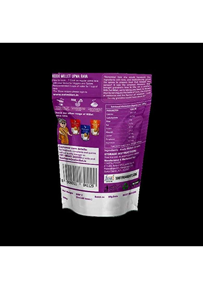 Eat Millet Kodo Upma Rava Pack Of 2 - Indya