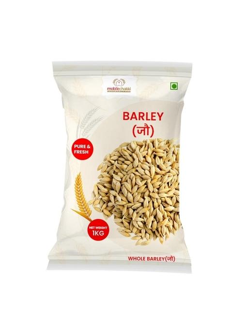 Mobile Chakki Jau Sabut (Barley Whole Grain) | High-Fibre, Low-Gi Grain For Digestion & Daily Wellness