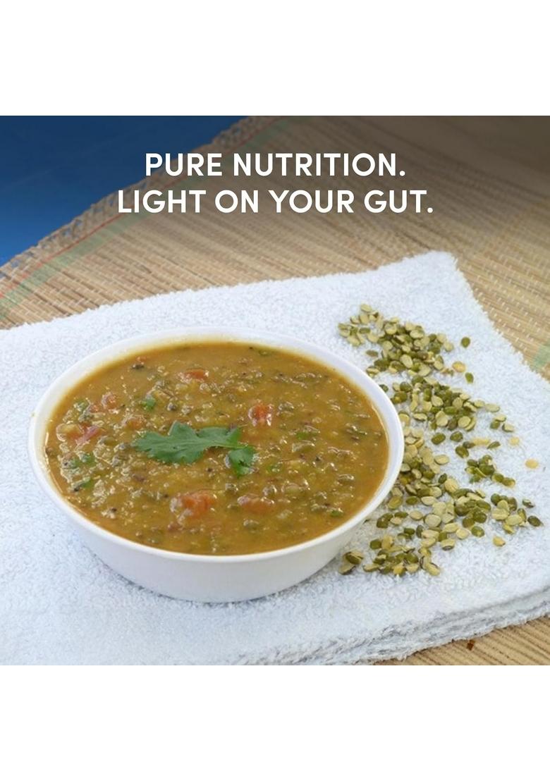 Go Earth Organic Moong Dal Chilka/Split Green Gram, 1Kg | Rich In Protein High Nutrients No Additives Certified Mung Dal, Mug Yellow Lentils