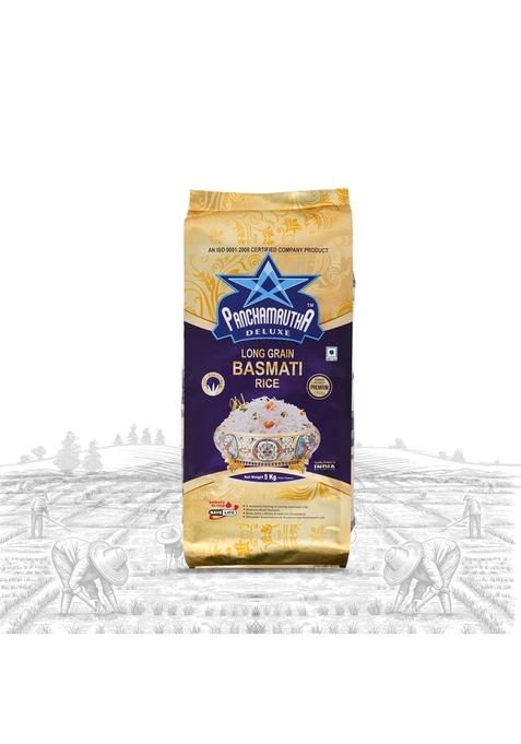 Panchamrutha Deluxe 1121 Basmati Rice Extra Long Grain Perfectly Aged With Rich Aroma Perfect Fit For Everyday Consumption (5)