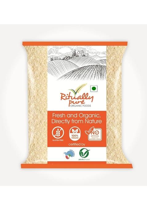 Ritually Pure 100% Organic | Sooji Semolina No Pesticides 500 Gm Pack