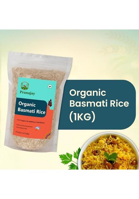 Pranajay Organic White Basmati Rice