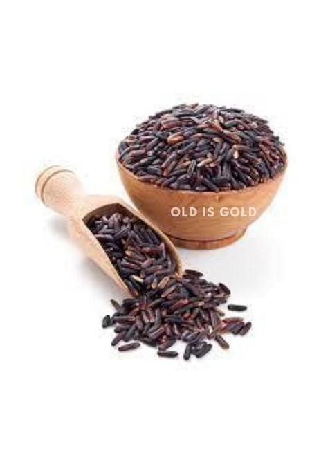 Old Is Gold Black Glutinous Rice - Karuppu Kavuni (Unpolished Rice),500 Grams
