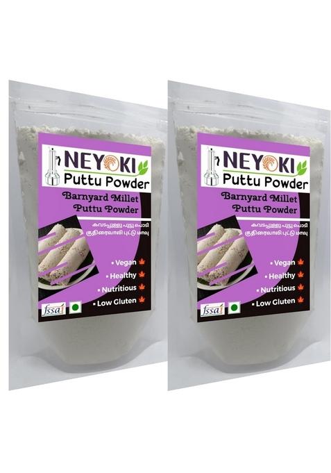 Neyoki Barnyard Millet/Kuthiraivali Puttu Powder 1Kg / Podi/Puttu Mix/Jhangora/Sanwa/Kodisama/Kavadapullu/Oodalu/Udalu
