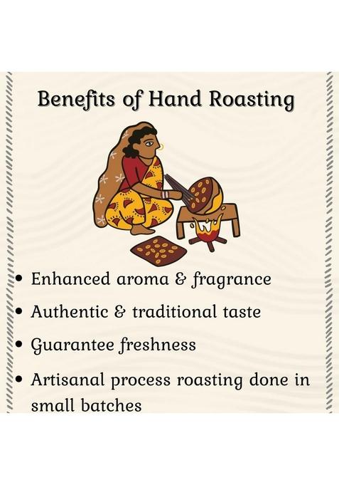 Natureship Jau Sattu Flour (Barley Sattu), 500G | Handmade Indian Superfood Roasted And Stone-Ground By Hand (45–60 Rotations/Hour) High Protein Powder Fibre Perfect For Healthy Drinks, Parathas & Snacks From Bihar Jharkhand