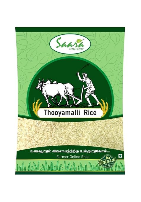 Saara Thooyamalli Rice, 950 Grams |Pure Jasmine Rice | Par Boiled Thoyamalli Thuyamalli Chawal Thuyamali Chawal,