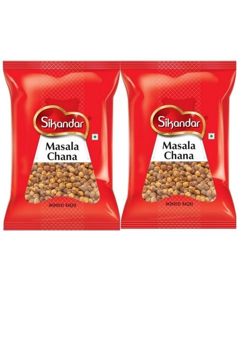 Sikandar Masala Chana – Pack Of 2, 400G Each | Flavorful, Crunchy, Protein-Packed Snack