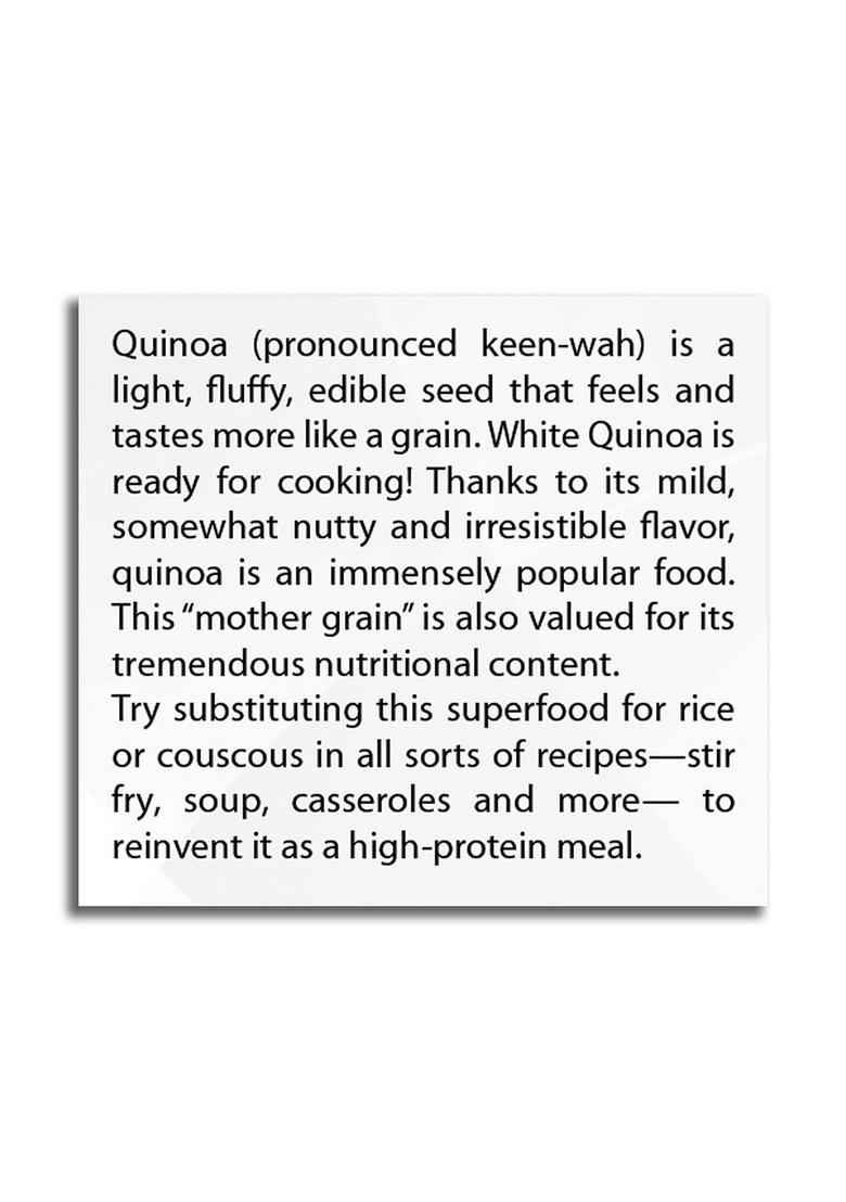 Oosh Premium Quinoa Seeds | Pre-Washed & 100% Saponin Free Pouch Packaging 600G