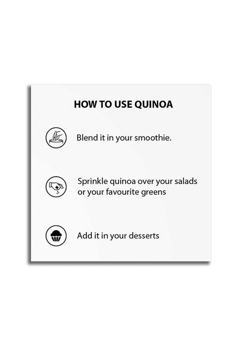 Oosh Premium Quinoa Seeds | Pre-Washed & 100% Saponin Free Pouch Packaging 600G