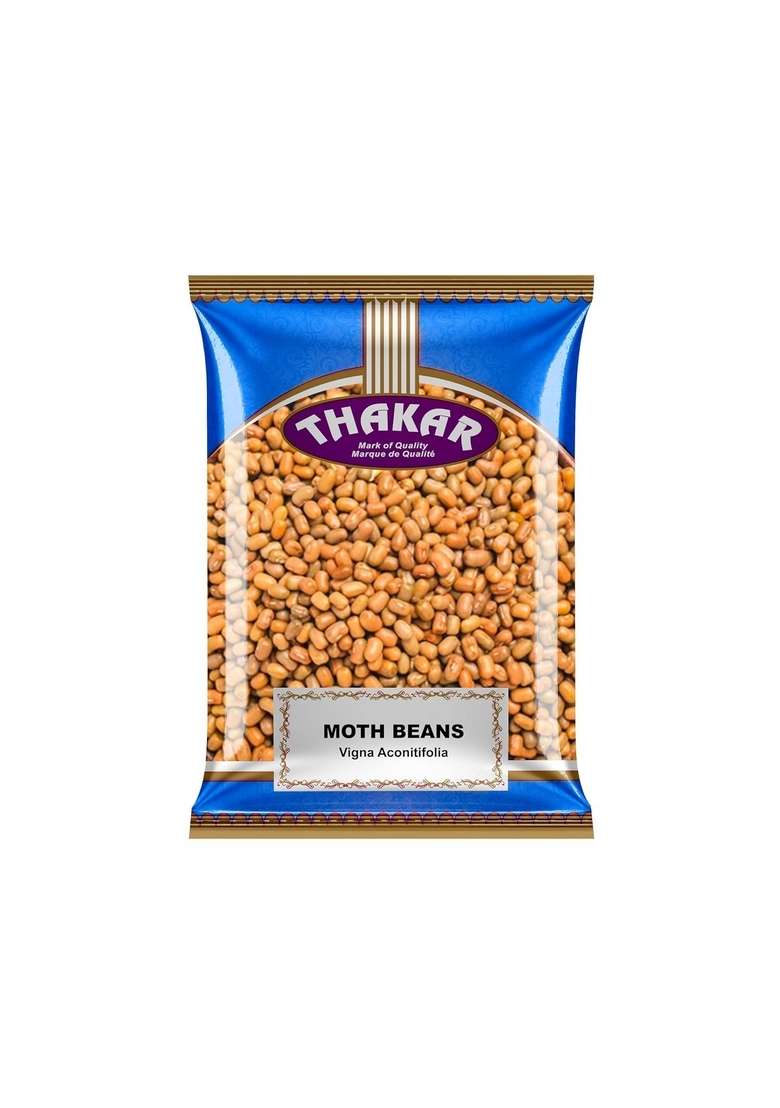 Thakar Unpolished Moth Beans 1Kg | Matki 100% Natural & High Protein Fiber Ideal For Sprouts, Curry, Misal Khichdi Vegan Gluten Free Indian Pulses. - Indya