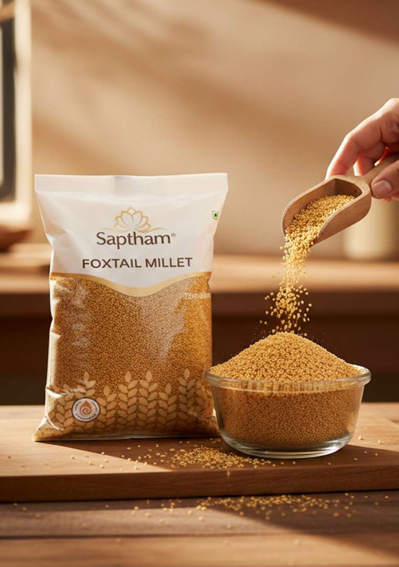 Saptham Foxtail Millet (500G) - Indya