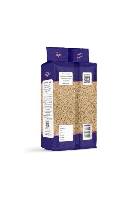 Wings Impex Roots Urad Dal White 500 Gram | Premium Unpolished Split Lentils Protein & Fiber Rich Hygienically Packed Vacuum