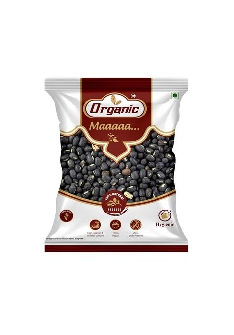Organic Maaaaa... Black Urad Whole Dal, |Rich In Protein|No Cholesterol|No Additives (500)