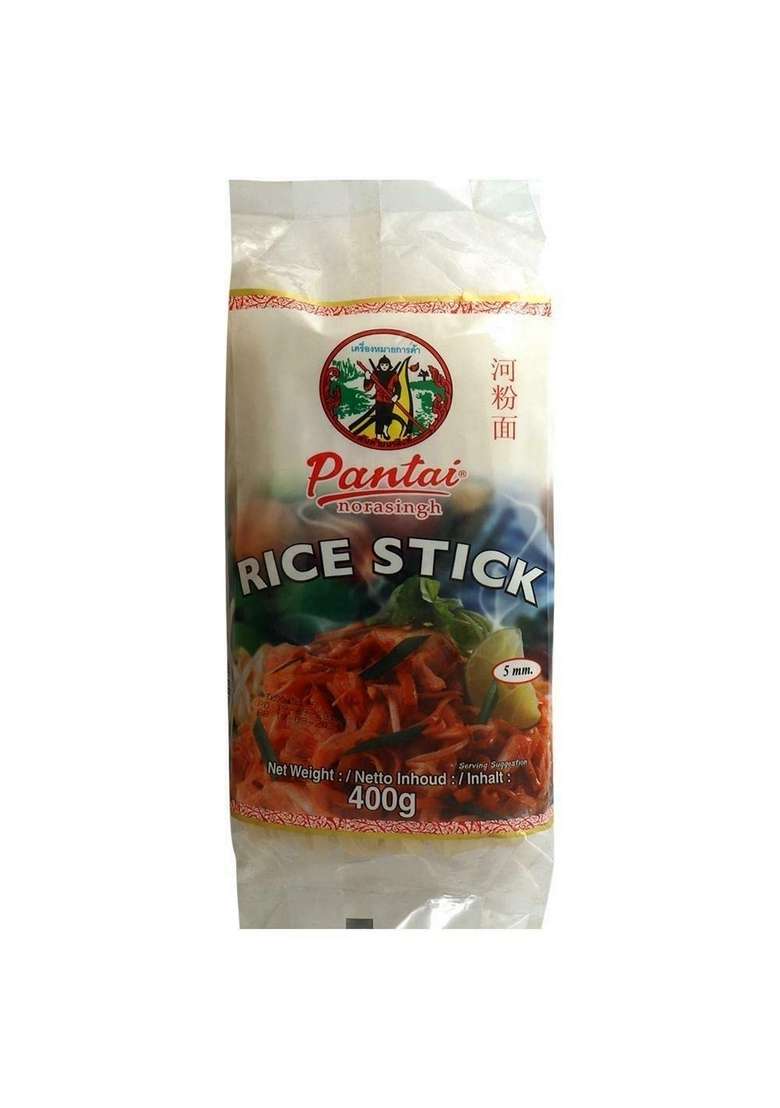 Pantai Norasingh Rice Stick 5Mm – Authentic Thai Noodles, 14.11 Oz ℮ 400 G - Indya