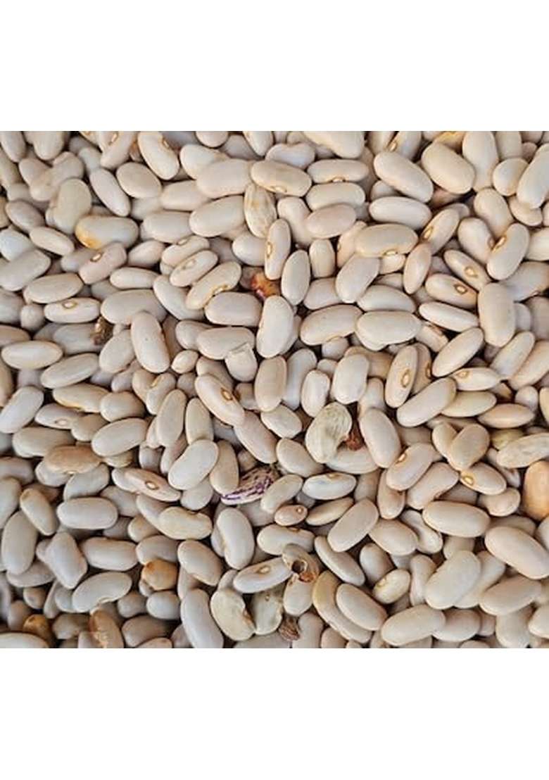 Hetha Himalayan Munsiyari White Rajma Organically Grown In Uttarakhand - 1Kg - Indya