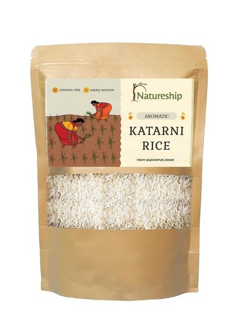 Natureship Katarni Rice - Premium, Aromatic, Bihar Speciality | Chemical Free Energy Booster 1 Kg