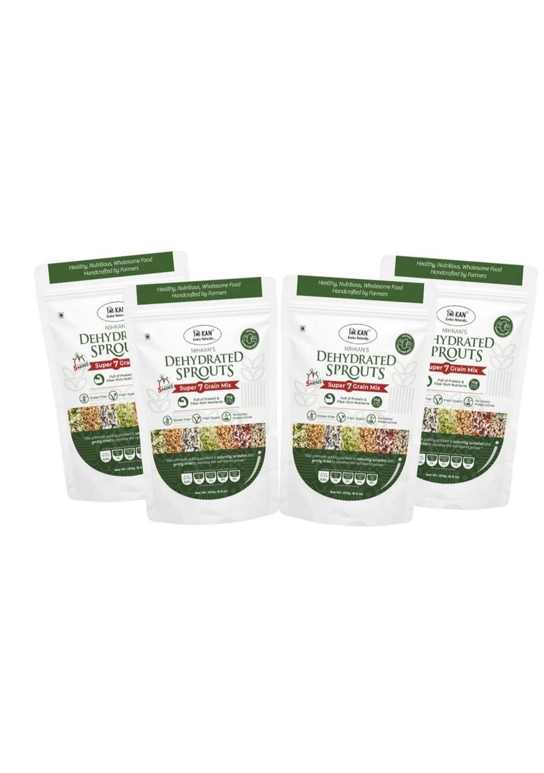 Nihkan Dehydrated Instant Multi Mix Grains Sprouts