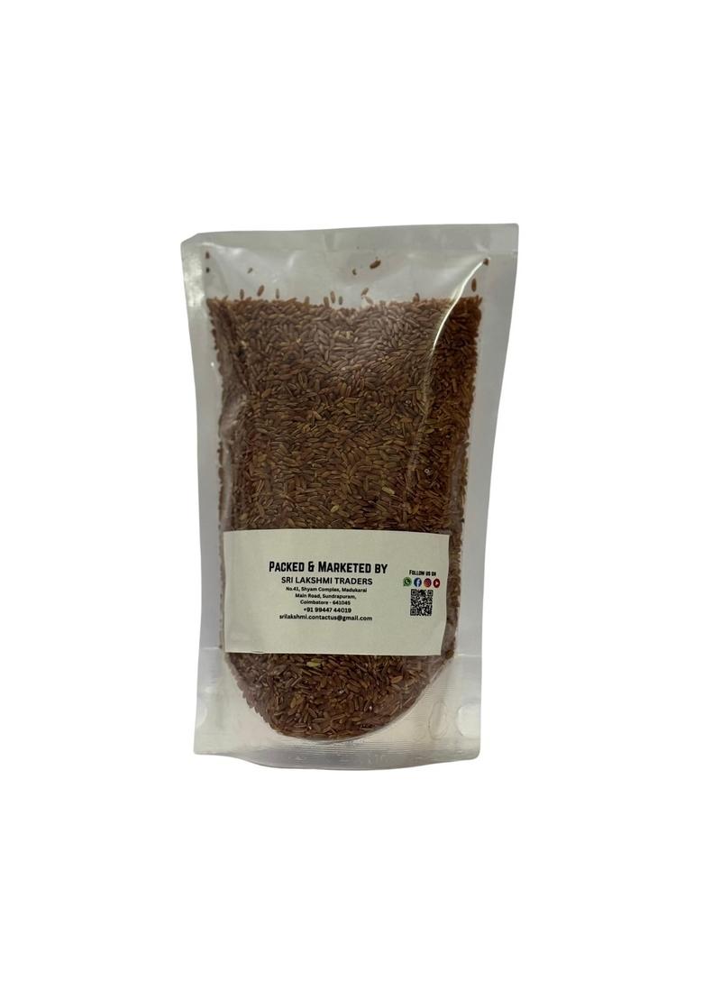 S L T Rathasali Rice 500G– Traditional Red From Tamil Nadu | Unpolished & Naturally Grown Rich In Iron Fiber Heritage For Daily Health