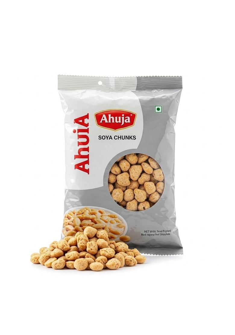Ahuja Mart Organic Chunks Mini 800G Healthy & Tasty Soya Bean With Natural High Protein Source Of Dietary Fiber Fresh Wadi | Soyabean Wadi,