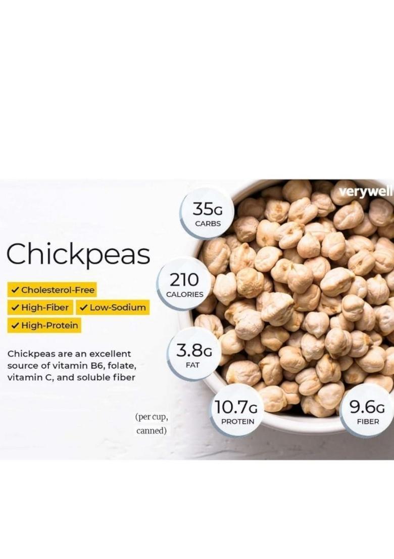 Nnorganic Organic Kabuli Chana | Chickpeas 1Kg