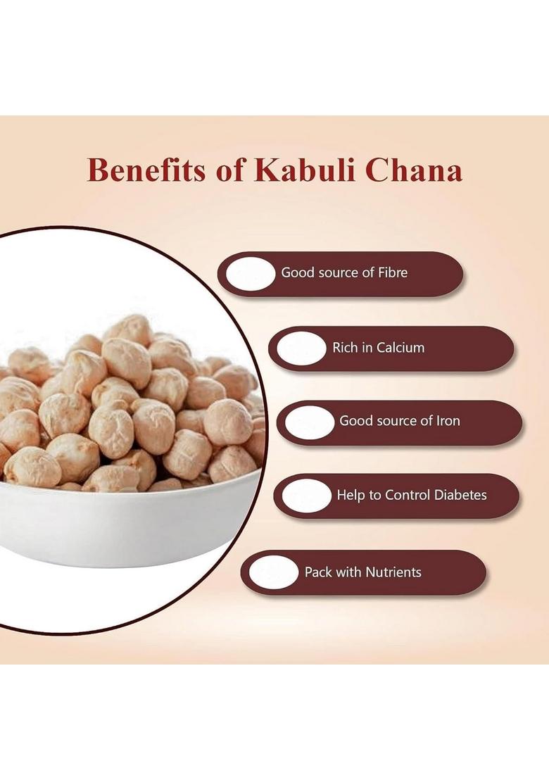 Nnorganic Organic Kabuli Chana | Chickpeas 1Kg
