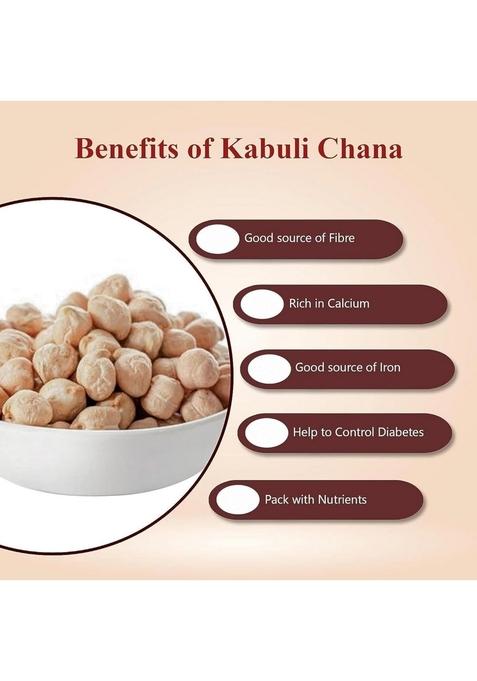Nnorganic Organic Kabuli Chana | Chickpeas 1Kg