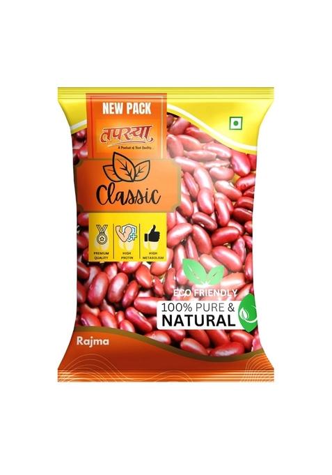 Tapasya Pesticide Free Unpolished Rajma (Kashmiri) 1 Kg || Premium Red