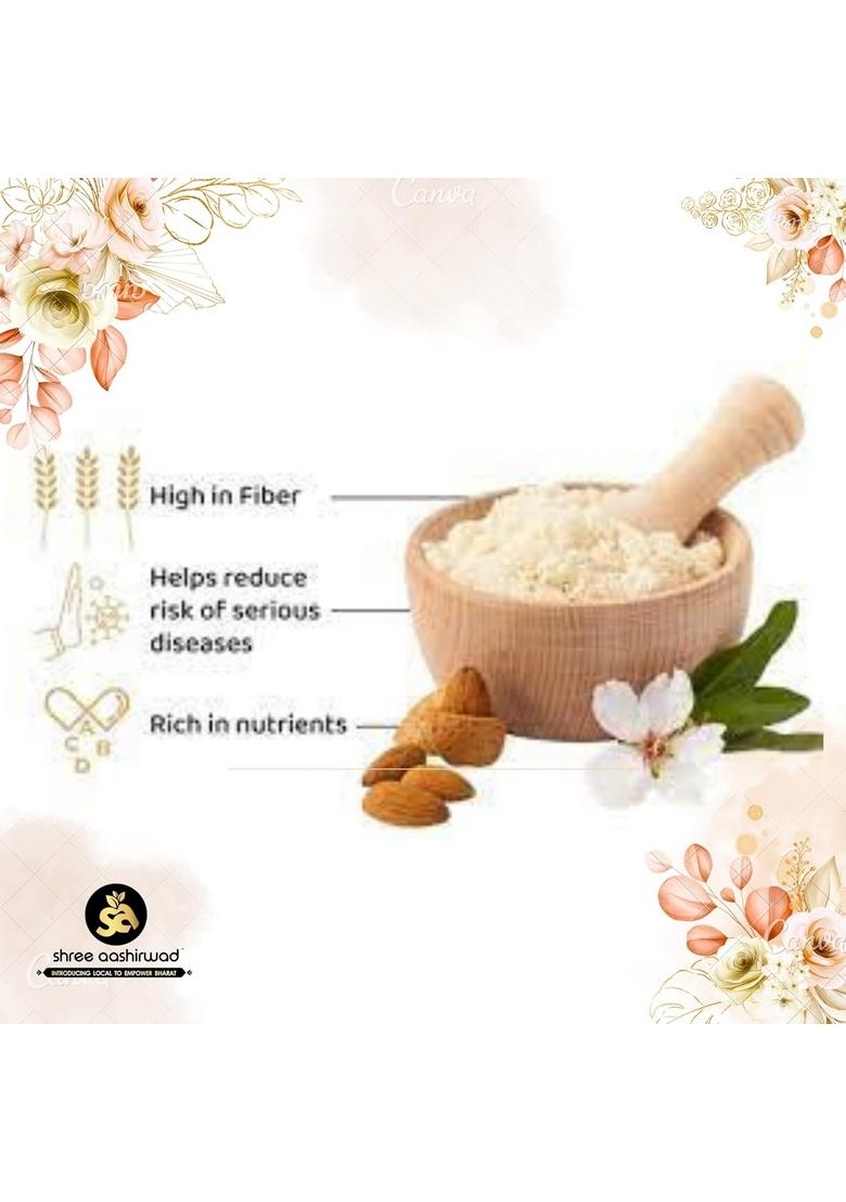Shree Aanantam 100% Pure Natural Premium Almond Flour -400Gr
