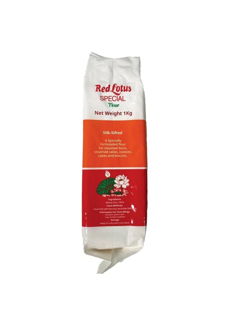 Le-Chef Red Lotus Special Flour 1Kg | Premium Asian All-Purpose For Baking, Frying & Cooking