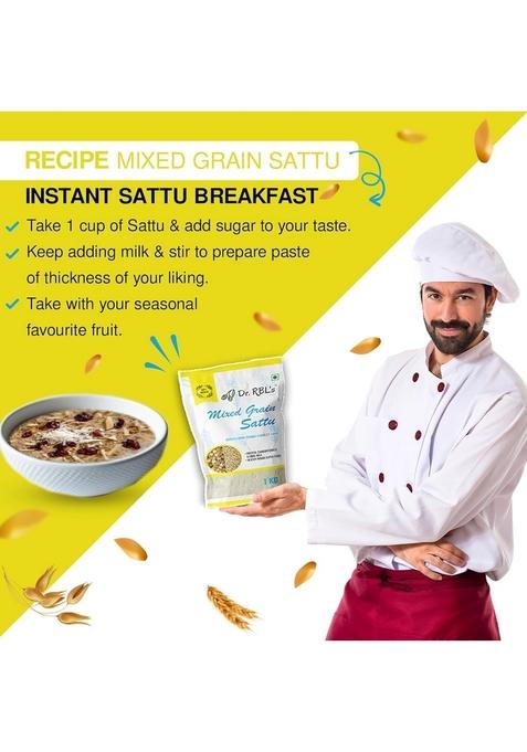 Dr. Rbl'S Sattu Powder | Mixed Grain Atta