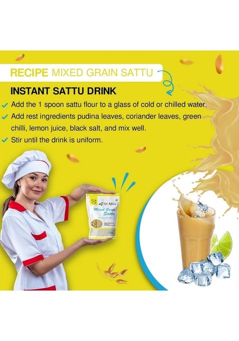 Dr. Rbl'S Sattu Powder | Mixed Grain Atta