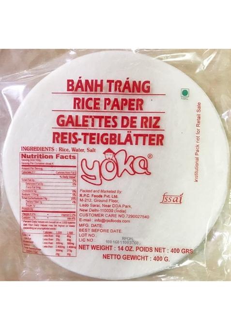 Bara Singha Banh Trang Yoka Rice Paper-400Gm