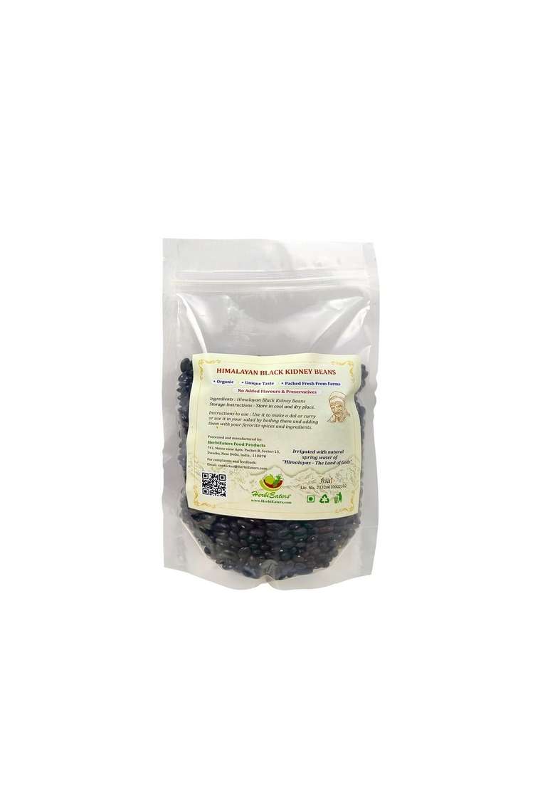 Herbi Eaters Herbieaters Himalayan Black Beans 900 Gm|Black Kidney Beans|Black Rajma|Pure And Natural|Good For Mexican Dishes - Indya