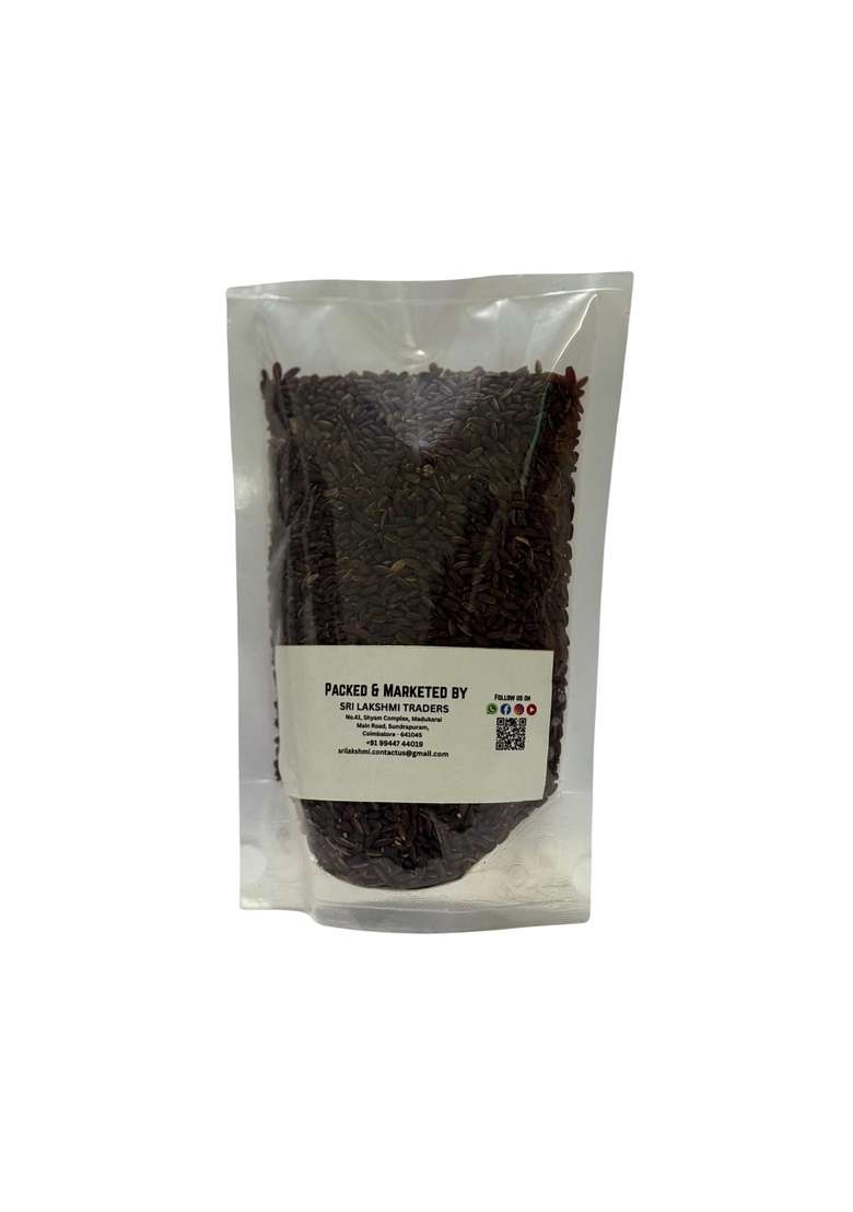 S L T Kaatuyanam Rice 500G – Traditional Red From Tamil Nadu | Rich In Antioxidants & Iron Unpolished Naturally Grown - Indya