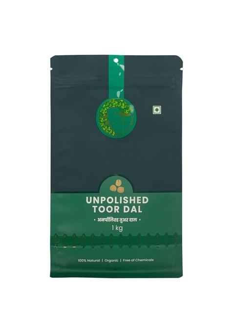 Girorganic Unpolished Toor Dal 1Kg | & Hand Pounded Arhar Split Chemicals Additives Free Organic Tuvar Protein Fiber Rich Pigeon Pea