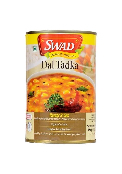 Swad Ready To Eat Dal Tadka Instant Mix Vegetarian Heat & With No Added Preservative - 450 Grams