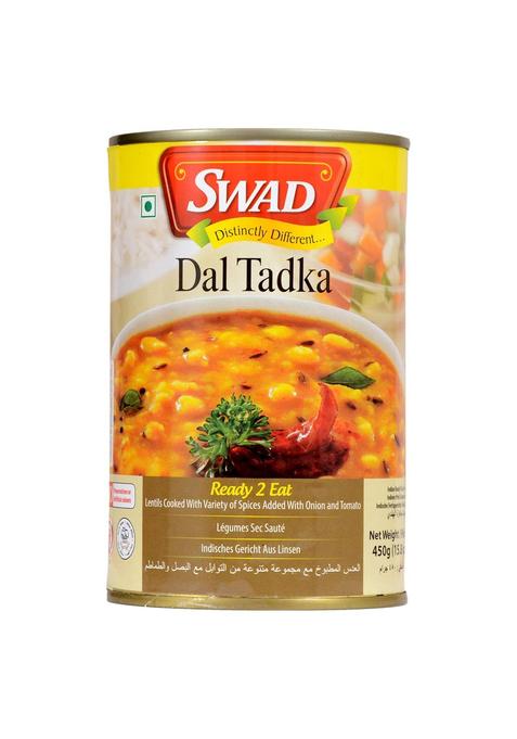 Swad Ready To Eat Dal Tadka Instant Mix Vegetarian Heat & With No Added Preservative