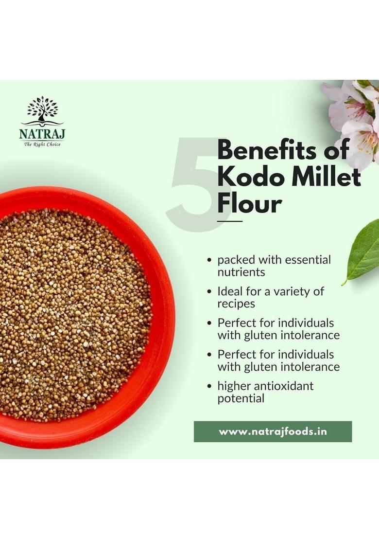 Natraj The Right Choice Kodra Atta 500G