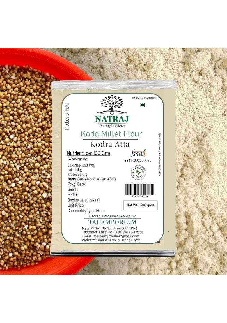 Natraj The Right Choice Kodra Atta 500G