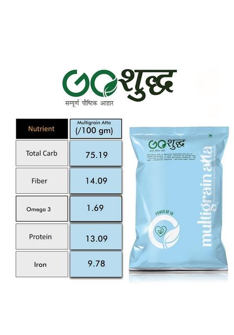 Goshudh Premium Natural Multigrain Atta/Flour (1Kg)
