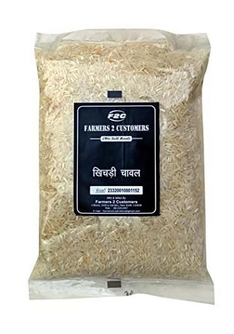 Farmers 2 Customers Khichdi Rice, 1 Kg