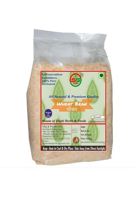 Ss520 Wheat Bran 900 G. Gehun Choker Godhumai Thavidu High Fiber Dietary Food Use In Salad Shakes Curry Chapati Cereals Good For Gut Health And Weight Management Diabetic Friendly,