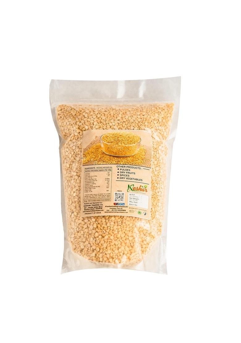 Highfresh Unpolished 1Kg Moong Mogar Dal | Yellow ()